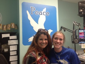 Kat McMullen with Rachel Driskell of Healing Faith Uganda