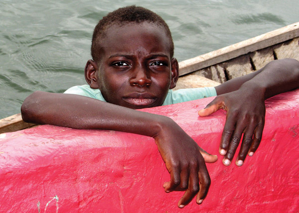 Tomas, the boy Chris met in Ghana in 2009. photo by Chris Field.