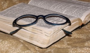 Bible-glasses photo
