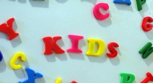 Kids spelled out
