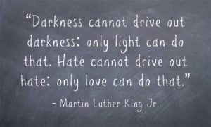 MLK Quote on Hate and Love
