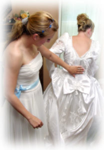 bride-in-mothers-gown