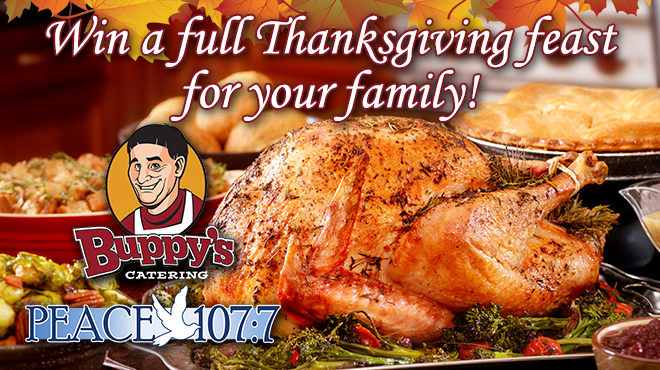 Win a Buppy’s Thanksgiving Feast from Peace 107