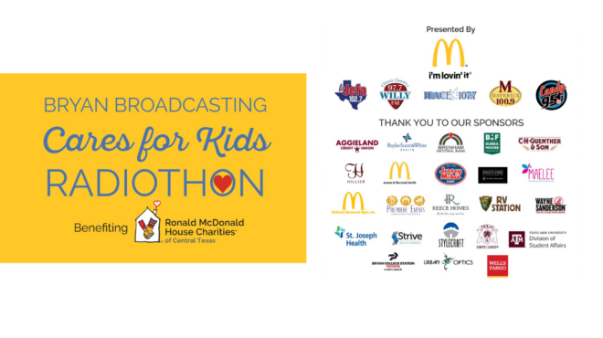 Peace 107 Cares for Kids Radiothon