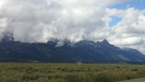 Fog starting to break