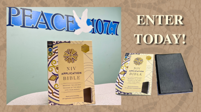 Win an NIV Application Bible!!